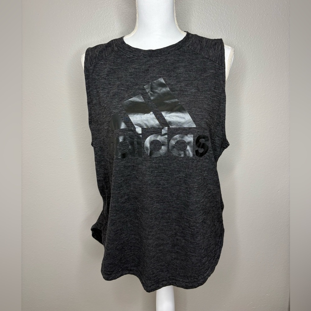 Adidas Logo Muscle Tee - Picture 2 of 6